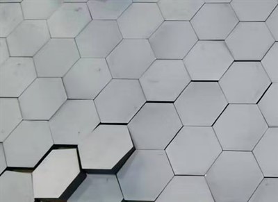 RBSIC Carreaux, Liners, Briques, Cylindres, Tapis Hex, Tapis Mosaïque, Tapis de caoutchouc